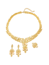 Goldey Leaf Jewelry Set - Mojood